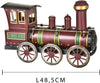 Locomotiva 40 led trenino natalizio in latta Rosso 48 cm decorazione natalizia Casa e cucina/Decorazioni per interni/Addobbi e decorazioni per ricorrenze/Decorazioni natalizie/Schiaccianoci MagiediNatale.it - Altamura, Commerciovirtuoso.it