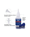 LOCTITE 401 GLUE COLLA adesivo rapidissimo metalli plastica legno 20G super adesiva*