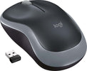 Logitech-M185-Wireless-Ambidestro-Grigio