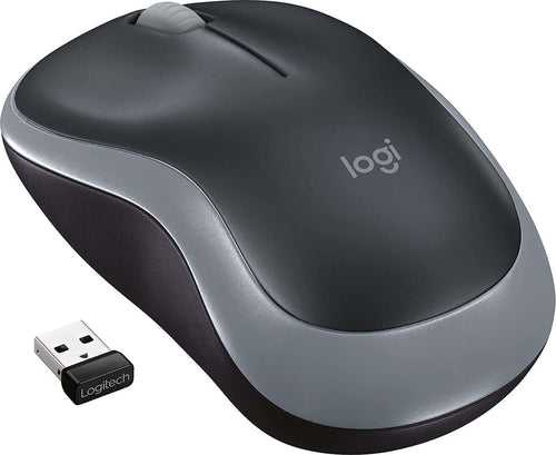 Logitech-M185-Wireless-Ambidestro-Grigio