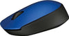 Logitech Mouse M171 Wireless Nero e blu 004640 Elettronica/Informatica/Accessori/Tastiere Mouse e periferiche di input/Mouse Scontolo.net - Potenza, Commerciovirtuoso.it