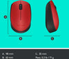 Logitech Mouse M171 Wireless Nero e Rosso 004641 Elettronica/Informatica/Accessori/Tastiere Mouse e periferiche di input/Mouse Scontolo.net - Potenza, Commerciovirtuoso.it
