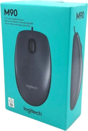 Logitech-Mouse-usb-ottico-m90-black