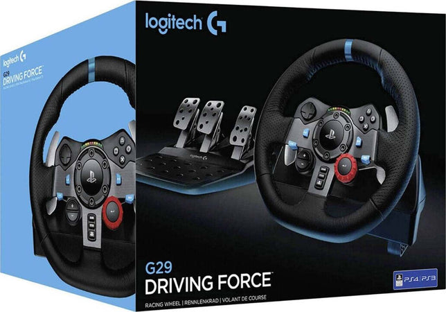 Logitech-Volante-+-Pedaliera-Driving-Force-G29-ps4/ps3/pc