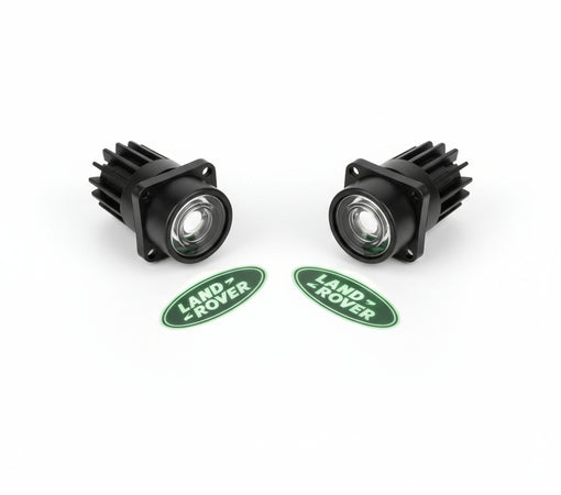 KIT LUCI LED LOGO LAND ROVER PROIETTORE CORTESIA AUTO UNIVERSALE