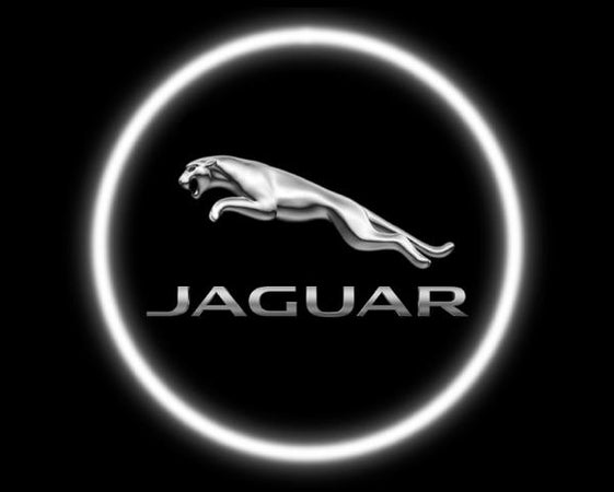 Logo Led Proiettore Sottoporta JAGUAR 12V 5W Adesivo Cortesia Luci Universale Auto