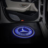 Led Luci Logo Proiettore Incasso 3D Cortesia MERCEDES 12V 5W