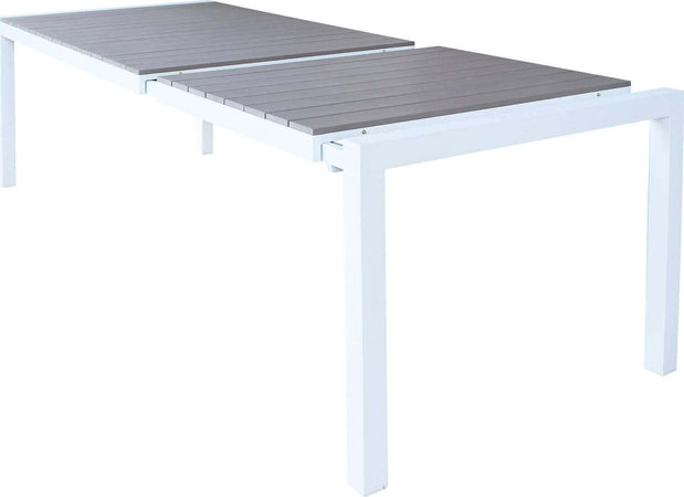 LOIS---set-tavolo-da-giardino-in-alluminio-con-4-sedute-162/242x100-Bianco-Milani-Home