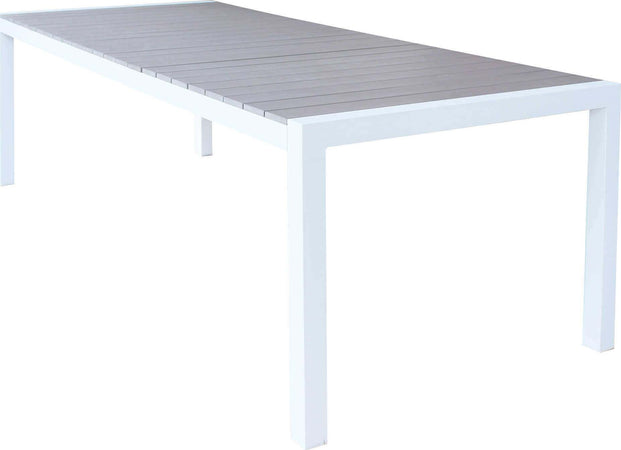 LOIS---set-tavolo-da-giardino-in-alluminio-con-8-sedute-162/242x100-Bianco-Milani-Home