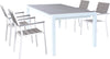 LOIS---set-tavolo-in-alluminio-cm-162/242x100x74-h-con-4-sedute-Bianco-Milani-Home