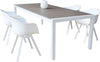 LOIS---set-tavolo-in-alluminio-cm-162/242x100x74-h-con-4-sedute-Bianco-Milani-Home
