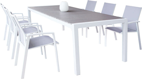 LOIS---set-tavolo-in-alluminio-cm-162/242x100x74-h-con-6-sedute-Bianco-Milani-Home