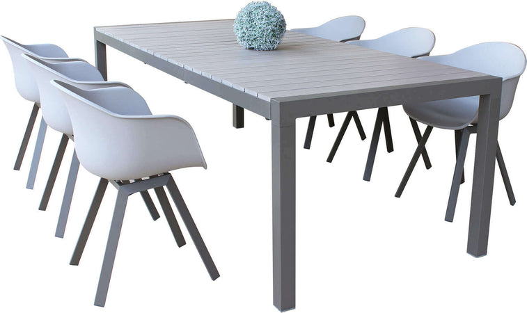 LOIS---set-tavolo-in-alluminio-cm-162/242x100x74-h-con-6-sedute-Taupe-Milani-Home