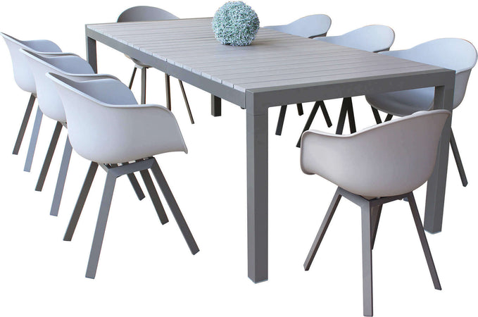 LOIS---set-tavolo-in-alluminio-cm-162/242x100x74-h-con-8-sedute-Taupe-Milani-Home