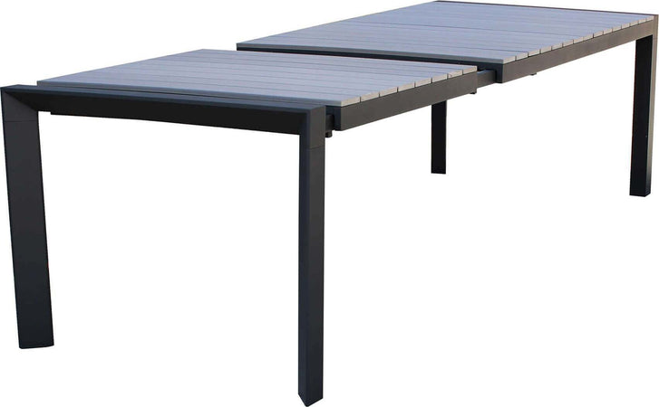 LOIS---tavolo-da-giardino-in-alluminio-162/242x100-Antracite-Milani-Home