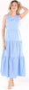 LOKITA | Abito lungo balze in popeline Moda/Donna/Abbigliamento/Vestiti/Casual You Store - Messina, Commerciovirtuoso.it