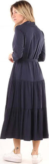 LOKITA | Abito lungo viscosa Moda/Donna/Abbigliamento/Vestiti/Lavoro You Store - Messina, Commerciovirtuoso.it