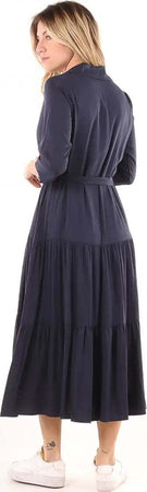LOKITA | Abito lungo viscosa Moda/Donna/Abbigliamento/Vestiti/Lavoro You Store - Messina, Commerciovirtuoso.it