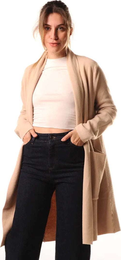 LOKITA-|-Cappotto-in-maglia-con-tasche