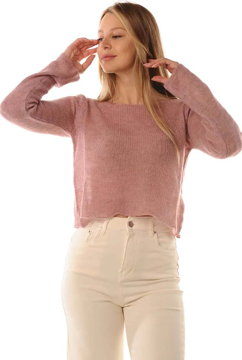 LOKITA-|-Maglia-crop-scollo-a-barca