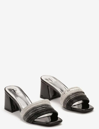 Lola - Sandali con fascia strass