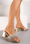 Lola - Sandali con fascia strass