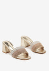 Lola - Sandali con fascia strass