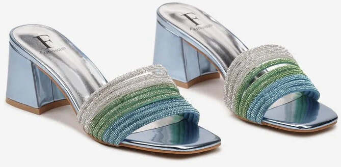 Lola - Sandali con fascia strass