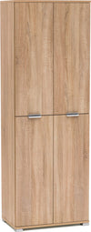 LOLLO---armadio-4-ante-Marrone-chiaro-Milani-Home