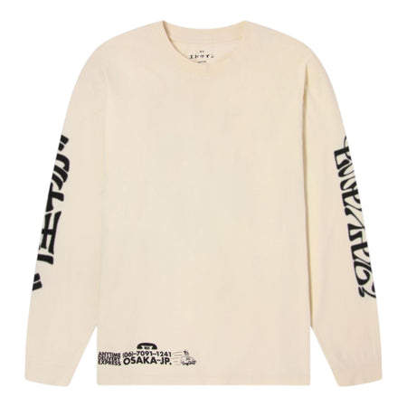 EDWIN longsleeve edwin kaibutsu izakaya ts ls - whisper white da uomo