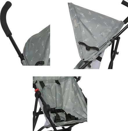 LORELLI-passeggino-VAYA-,-cappottina-regolabile-prendisole,-pieghevole,-poggiapiedi,-Stroller-Passeggino-Leggero,-vari-colori