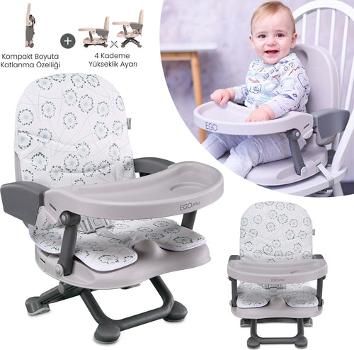 LORELLI-Rialzo-Sedia-ECO-PLUS-,-Seggiolone-portatile-Lorelli-Ego-Plus-Per-Bambini-,-Seggiolino-Pappa-Alzasedia-Da-Tavolo-Portatile-E-Regolabile,-Con-Chiusura-Compatta-E-Vassoio-Rimovibile---Vari-Colori