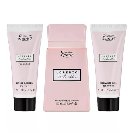 Creation Lamis EDP LORENZO SILVETTO Donna set 3 pezzi