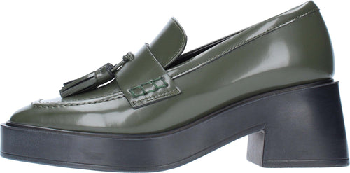 Lorenzo-Mari-Scarpe-basse-Verde-da-donna