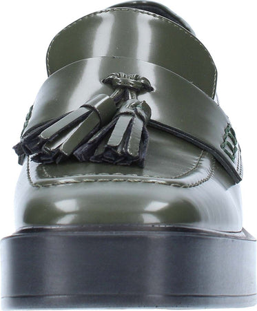 Lorenzo-Mari-Scarpe-basse-Verde-da-donna