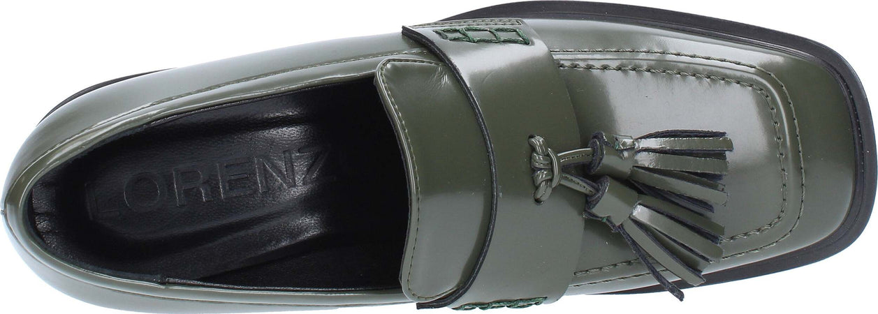Lorenzo-Mari-Scarpe-basse-Verde-da-donna