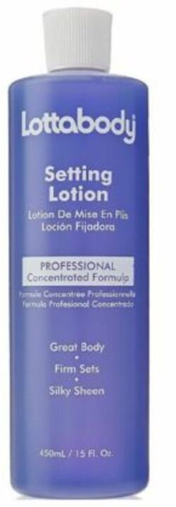 Lottabody Setting Lotion Professionale Concentrato Lozione Capelli Piega 450 Ml Latte Volumizzante per Capelli Più Lucenti