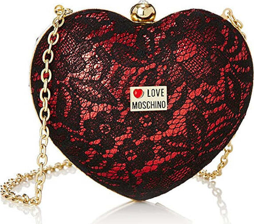 Love Moschino Clutch Cuore Nero Moda/Donna/Borse/Borse a mano Scontolo.net - Potenza, Commerciovirtuoso.it