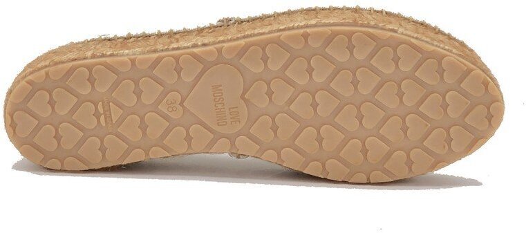 LOVE MOSCHINO Espadrillas donna beige