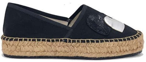 LOVE MOSCHINO Espadrillas donna nere