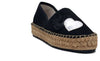 LOVE MOSCHINO Espadrillas donna nere