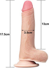 Lovetoy Dildo Con Pelle Scorrevole Fallo Iperrealistico con Ventosa e Testicoli 17.5 cm Salute e cura della persona/Erotismo e contraccezione/Sex toys/Dildo/Dildo realistici Kondorama - Martinsicuro, Commerciovirtuoso.it
