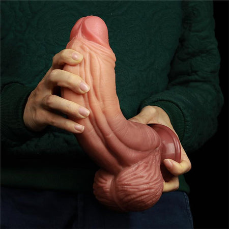 Lovetoy Dildo Gigante Mostruoso Pene Artificiale In Silicone con ventosa a Doppio Strato Fallo Iperrealistico Con Vene Stimolanti 25,4 Cm Salute e cura della persona/Erotismo e contraccezione/Sex toys/Dildo/Dildo realistici Kondorama - Martinsicuro, Commerciovirtuoso.it