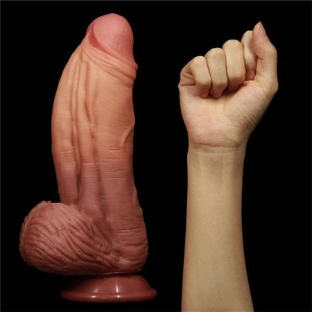 Lovetoy Dildo Gigante Mostruoso Pene Artificiale In Silicone con ventosa a Doppio Strato Fallo Iperrealistico Con Vene Stimolanti 25,4 Cm Salute e cura della persona/Erotismo e contraccezione/Sex toys/Dildo/Dildo realistici Kondorama - Martinsicuro, Commerciovirtuoso.it
