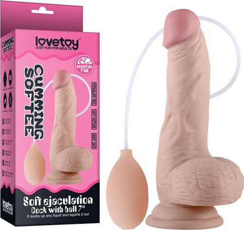 Lovetoy Dildo King Fallo Realistico Con Funzione Di Eiaculazione Squirting 21 Cm Salute e cura della persona/Erotismo e contraccezione/Sex toys/Vibratori/Vibratori realistici Kondorama - Martinsicuro, Commerciovirtuoso.it