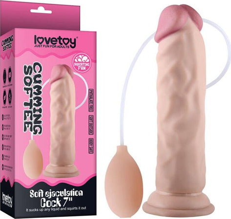 Lovetoy Dildo King Fallo Realistico Morbido con Funzione di Eiaculazione squirting 21cm Salute e cura della persona/Erotismo e contraccezione/Sex toys/Dildo/Dildo realistici Kondorama - Martinsicuro, Commerciovirtuoso.it
