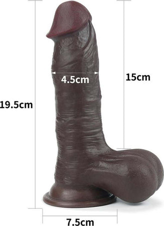 Lovetoy Dildo Nero Morbido Fallo Realistico Pene Artificiale Con Pelle Scorrevole 19,5 Cm Salute e cura della persona/Erotismo e contraccezione/Sex toys/Dildo/Dildo realistici Kondorama - Martinsicuro, Commerciovirtuoso.it