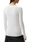 GUESS MAGLIONE LOGO FRONTALE da donna