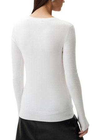 GUESS MAGLIONE LOGO FRONTALE da donna