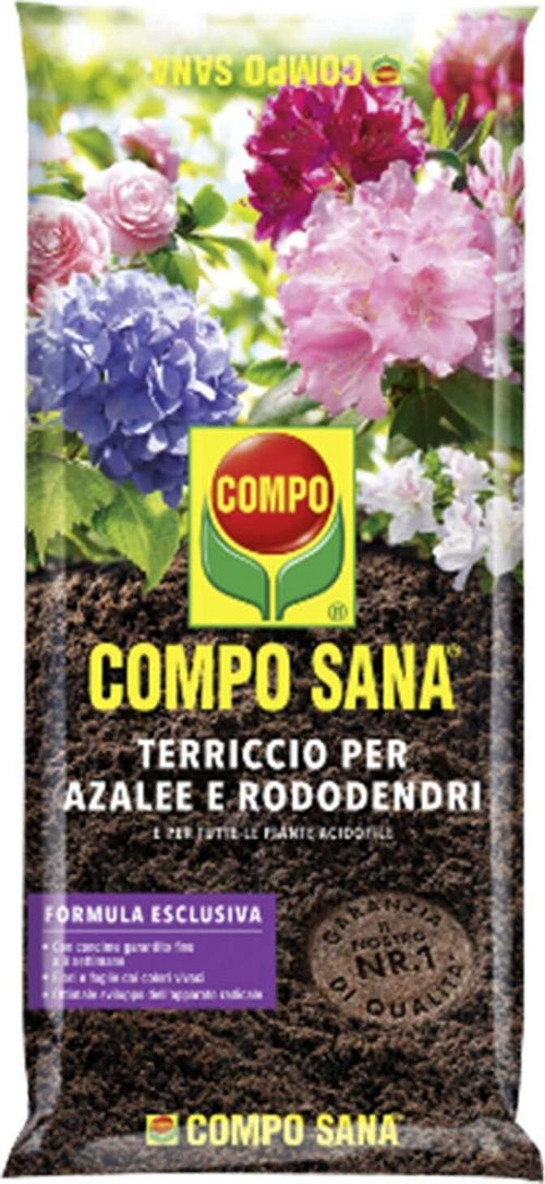 Lt 20 terriccio Compo Sana substrato professionale per Azalee e Rododendri